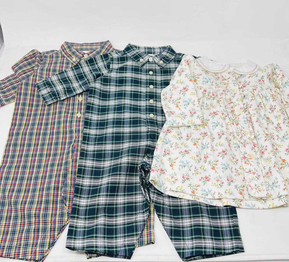 LOT NEW! Ralph Lauren Baby Clothes Onesies Dress - 6 mo